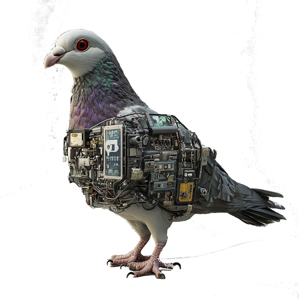 cybernetic pigeon